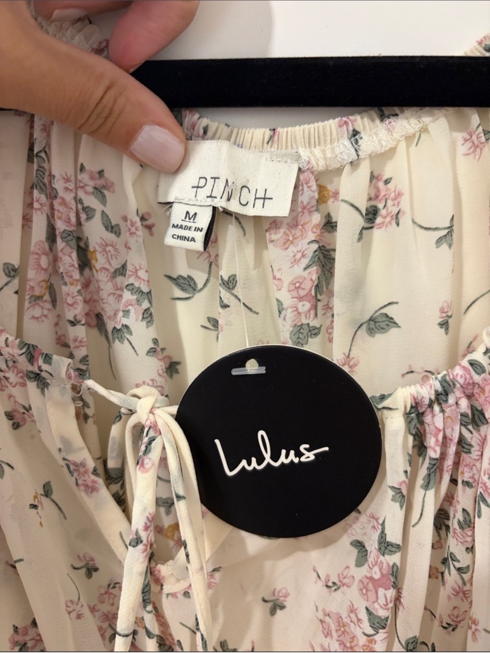 Lulus Floral Print Ruffled Long Sleeve Top - Picture 5 of 9